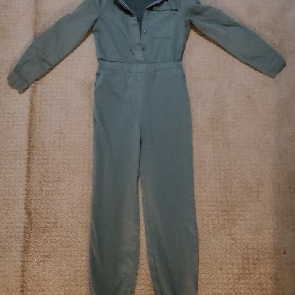 Fashion Nova Green Jumpsuit